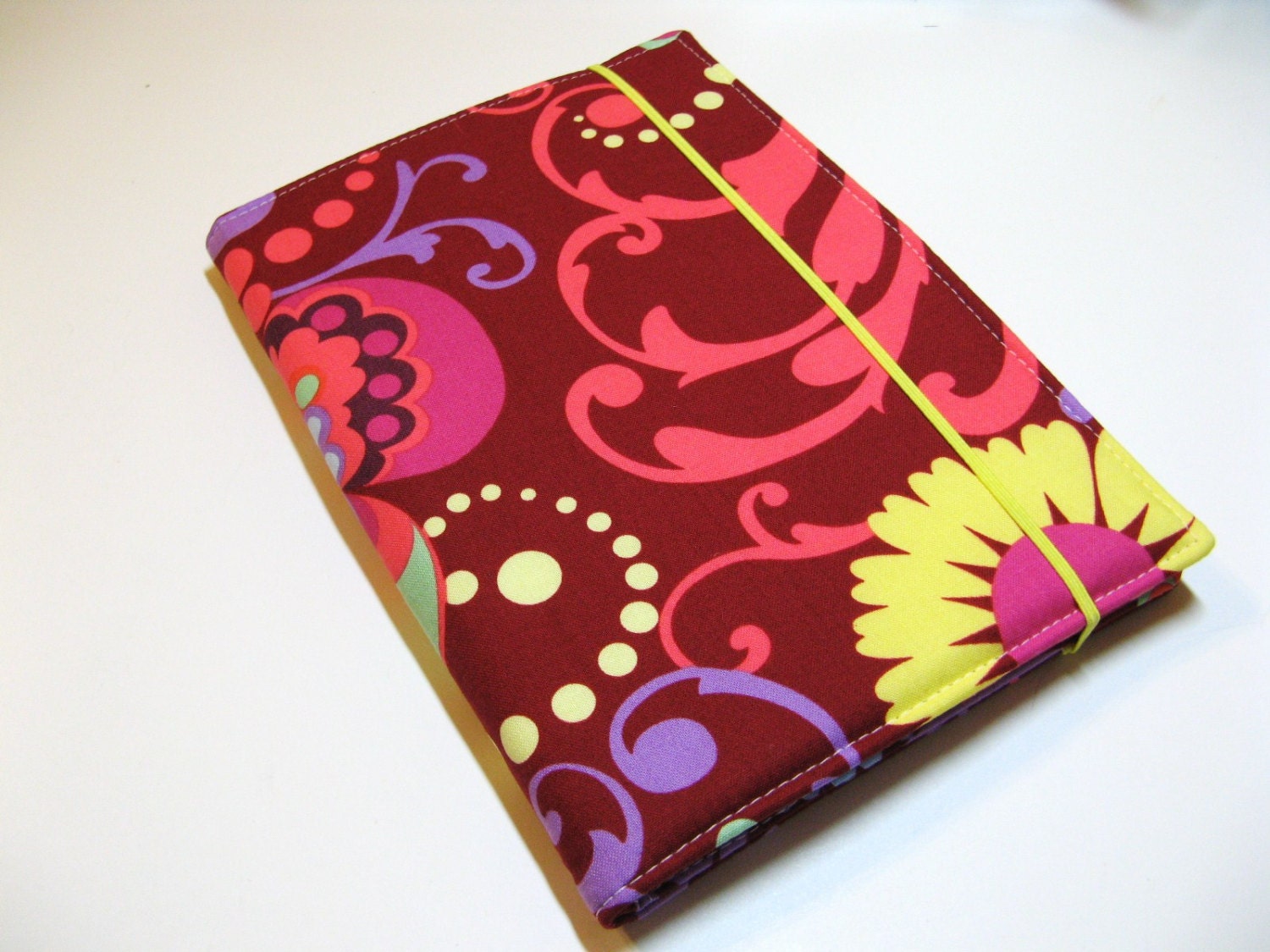 Designer Daily Organizer - Ready to Ship - Amy Butler Love - 5x8 Notepad - Portfolio Organizer - List Taker, Fits many EReaders
