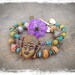 BUDDHA BRACELET spiritual bracelet Happy Buddha YOGA bracelet Agate gemstone bracelet Yoga jewelry Bohemian Gypsy bracelet artisan bracelet