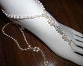 Freshwater Pearl Barefoot Sandals Foot Jewelry