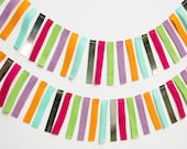 Fringe Garland (Felt and silver paper)