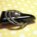 Vintage Jewelry, Art Deco Dress Clip, Vintage Dress Clip, Black and Silver Dress Clip (sn 914)