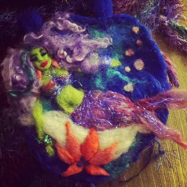 The Felted Mermaid Vivacious Vivian