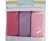 Babyville Boutique PUL diaper cut package - girl solids