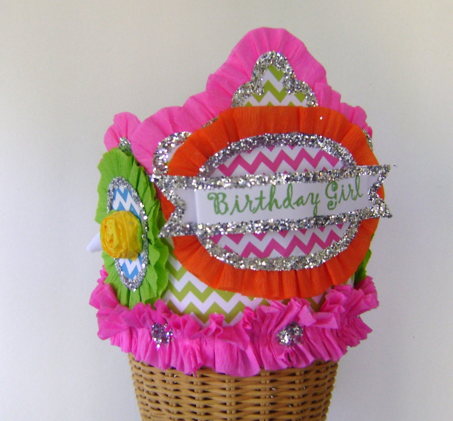 Birthday Party Crown/Hat - adult or child - BIRTHDAY GIRL or any custom saying Il_170x135
