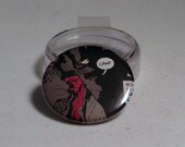 Comic Book 1.5" Button// Hellboy