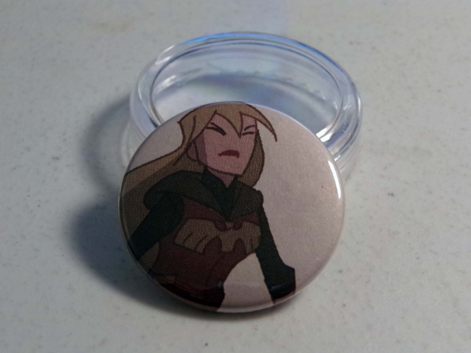 Comic Book 1.5" Button// Wonder Girl