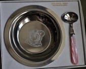 Vintage French Baby GIft Set