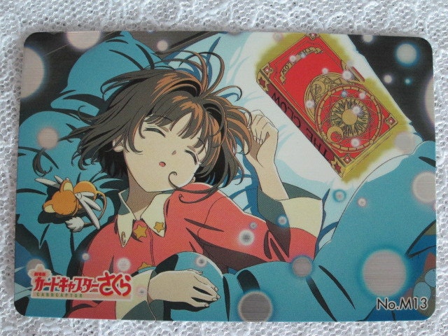 Japan Vintage Anime Clamp Cardcaptor Sakura Collectable Cards Set A - 8 pcs