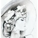 Print of Fashion Illustration, Watercolor Illustration - Karlie Kloss