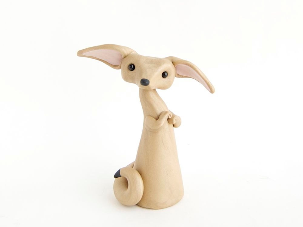 Fennec Fox Figurine by Bonjour Poupette