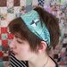 Teal Diamond Headband