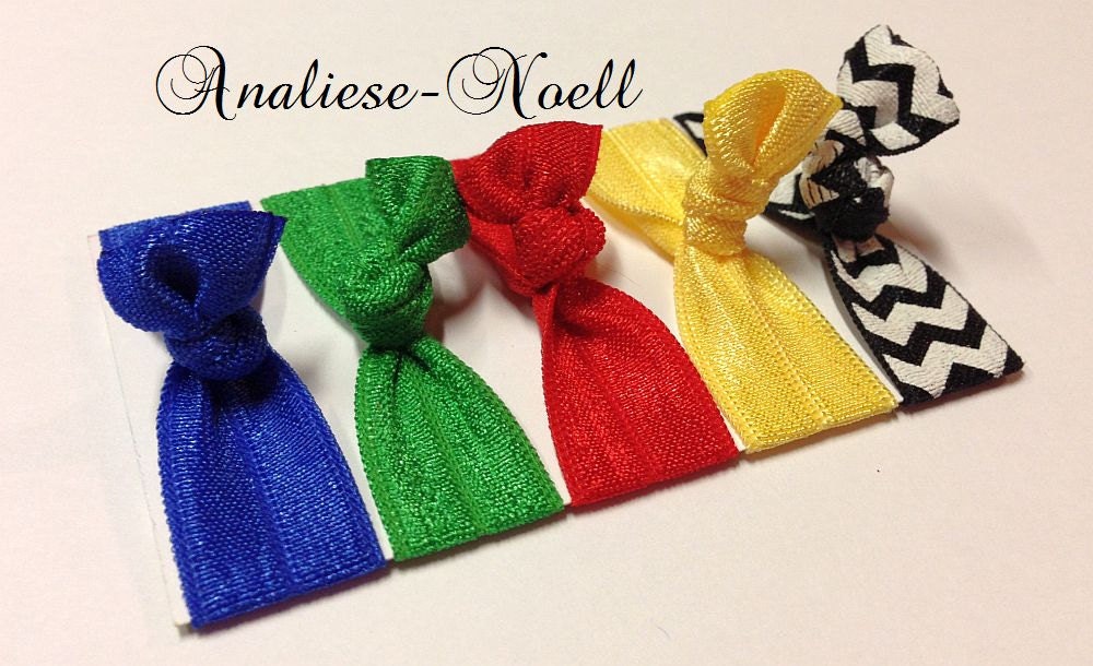 Primary Hair Tie Set