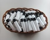 Clearance Priced 20 Natural Lip Balm Favors with Free Custom Designed Label