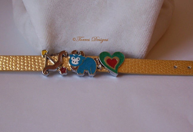 Arrow Goat Heart Charms Bracelet Twilight Princess Zelda inspired Custom OOAK One of a Kind by TorresDesigns