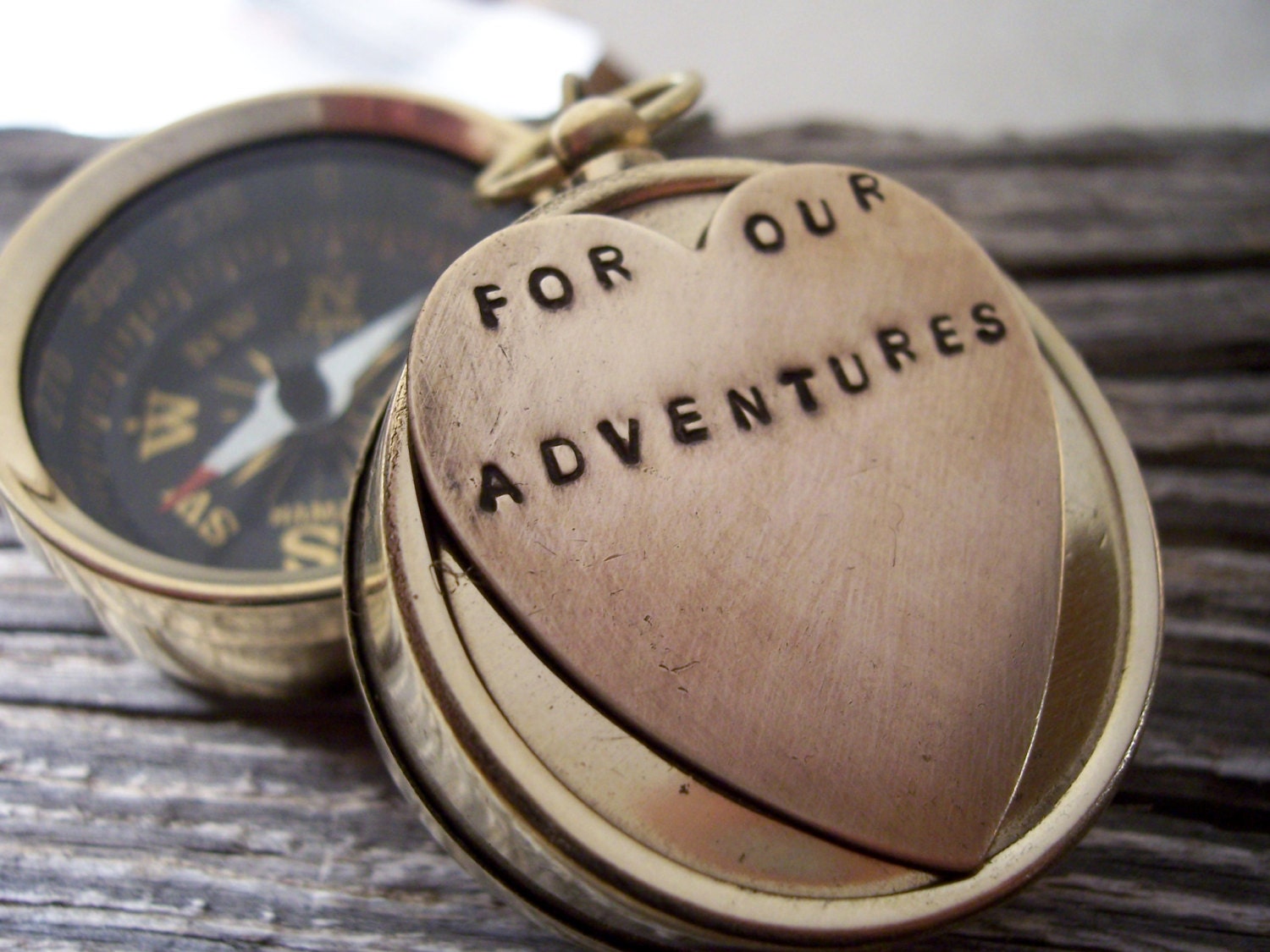 Real working compass - bride -  Wedding - husband - Groomsmen gift - Nautical compass steampunk  pocket watch necklace