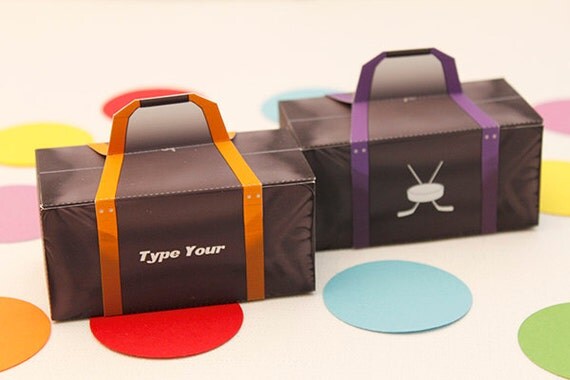 Hockey Bag Favor Box - DIY Printable PDF Il_570xn