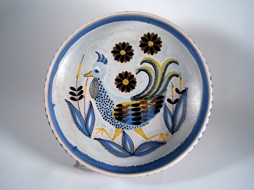 ELLE Norway BIRD Bowl Large 60s mid century BEAUTIFUL