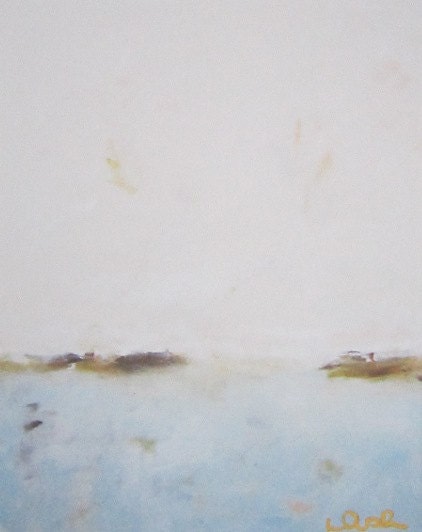 Soft Sea 8 x 10 Giclee Print, Matted to 11 x 14