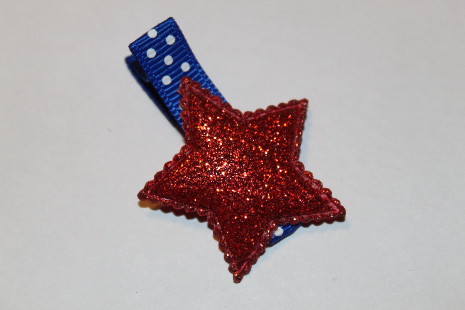 One Dollar Star Hair Clippie/infant/toddler/girl/non slip