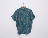 NOS vintage 80s shirt southwestern size M