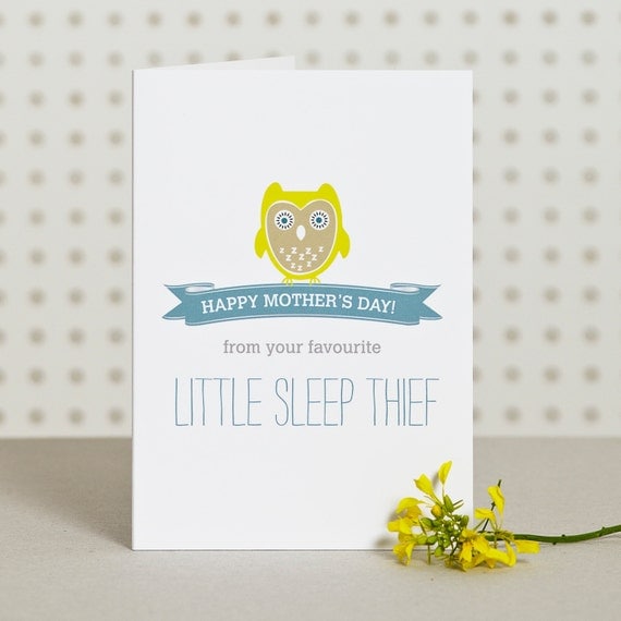 Sleep Thief - Mothers Day Card