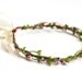 mr twiggles hair wreath - garden // woodland collection, berry twig headpiece, wedding hair accessory, headband, hair rose halo, crown.