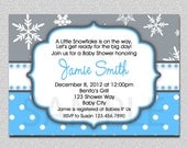 Winter Snowflake Baby Shower Invitation Il_170x135