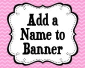 Add Name to Happy Birthday Banner Il_170x135