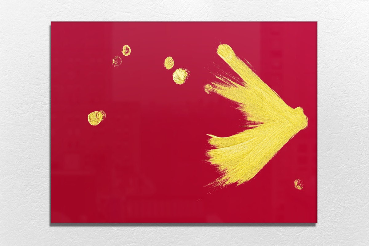 Paper Toss App Art - Polychrome