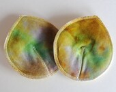 ONE Pair Super Soaker Nursing Cloth Pads - "nature"