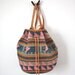 Vintage Woven Elephant Rucksack Backpack