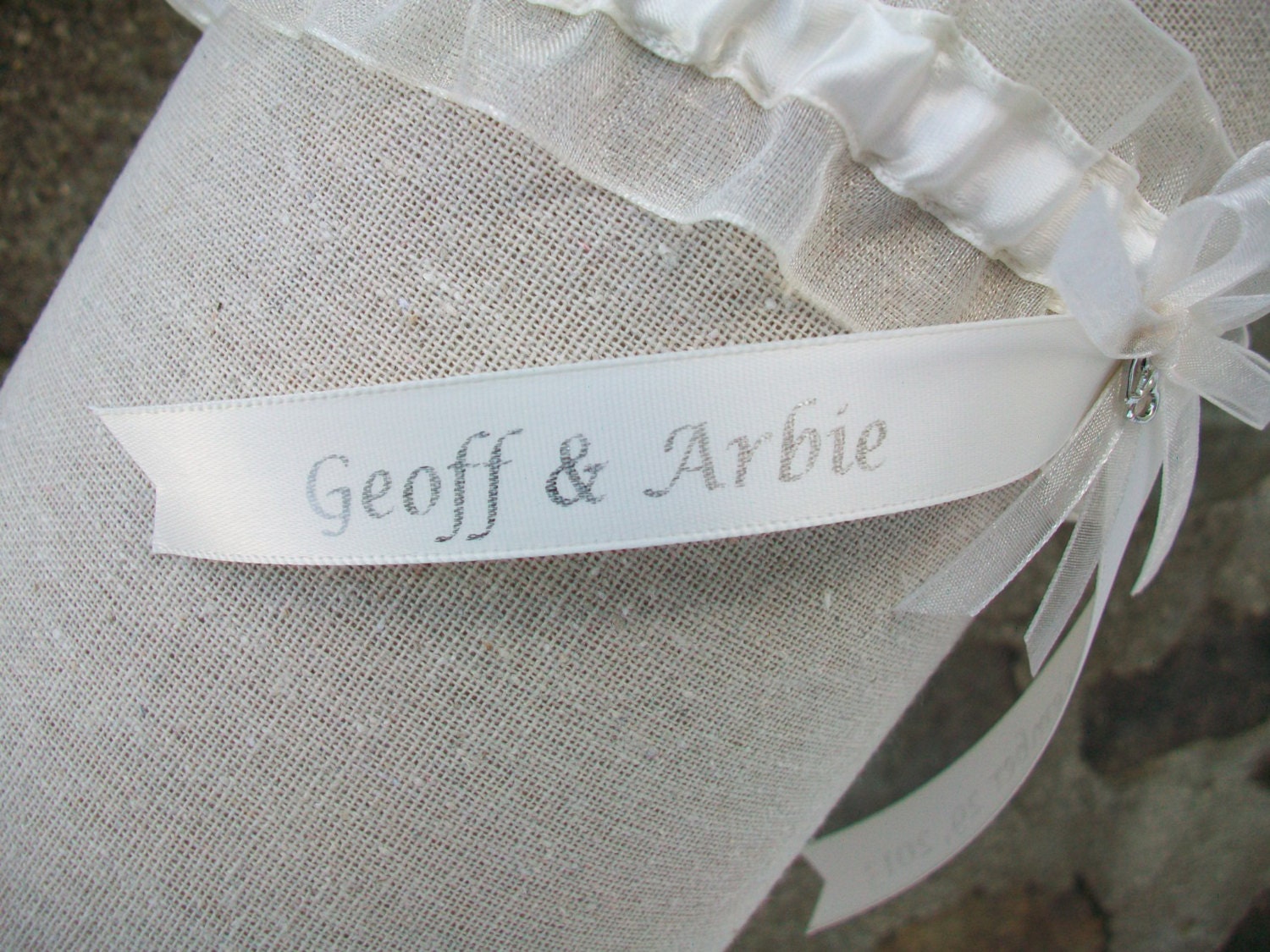Wedding Garter - Personalized