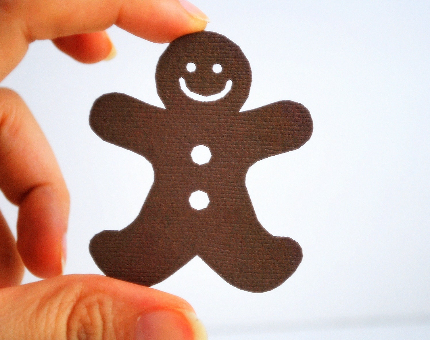 24 Gingerman Die cut - 24 Die Cut Felt Christmas Gingerman Value Pack A637 Il_570xn