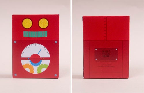 Robot 24 Count Custom Crayons