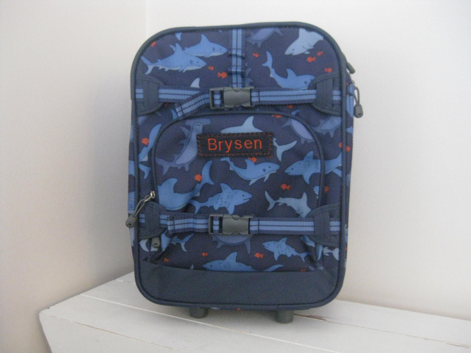 Rolling Luggage (Small Size) -- Shark -- Free Domestic Shipping