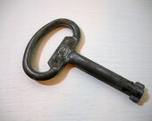 Industrial Vintage Machine Key Large