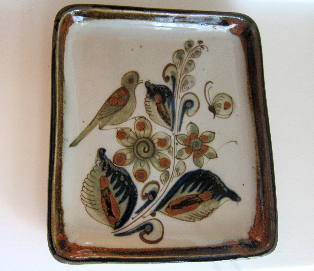 Ken Edwards Signed Tonala tray