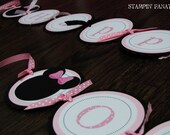 Minnie Mouse Inspired Collection: Custom & Made to Order Happy 1st Birthday Banner with Minnie Heads.Minnie Birthday Banner. Il_170x135