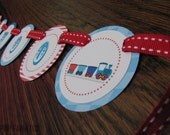 Little Train Collection: Choo Choo Mini Banner. Custom Train Banner. Train Birthday. Train Banner. Thomas Banner. Il_170x135