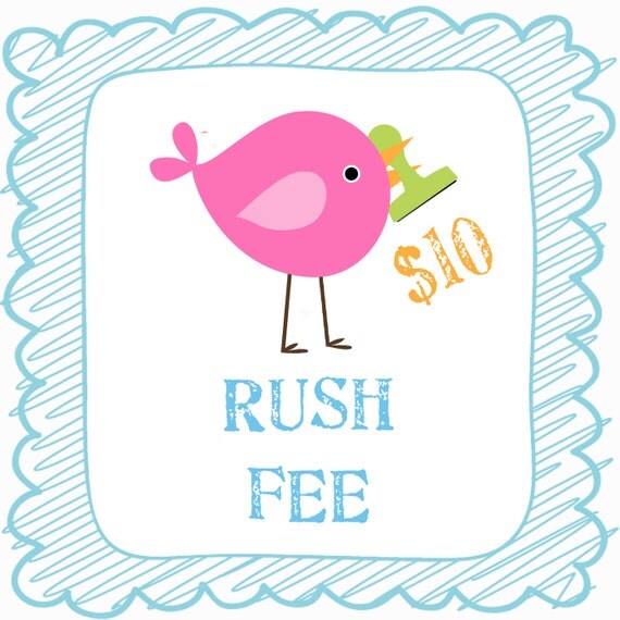 RUSH FEE Il_570xn