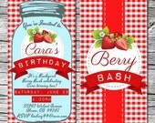 Berry Bash Invitation