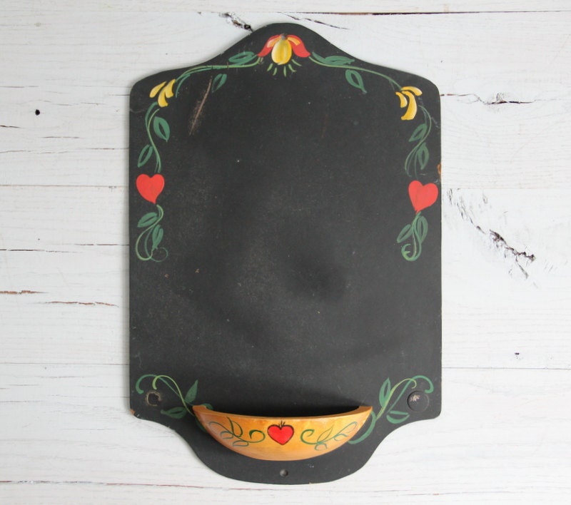 vintage woodcroftery chalkboard