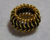 Stretchy Gold European Chainmaille Ring