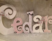 Custom Wood Letter Set--5 Letters