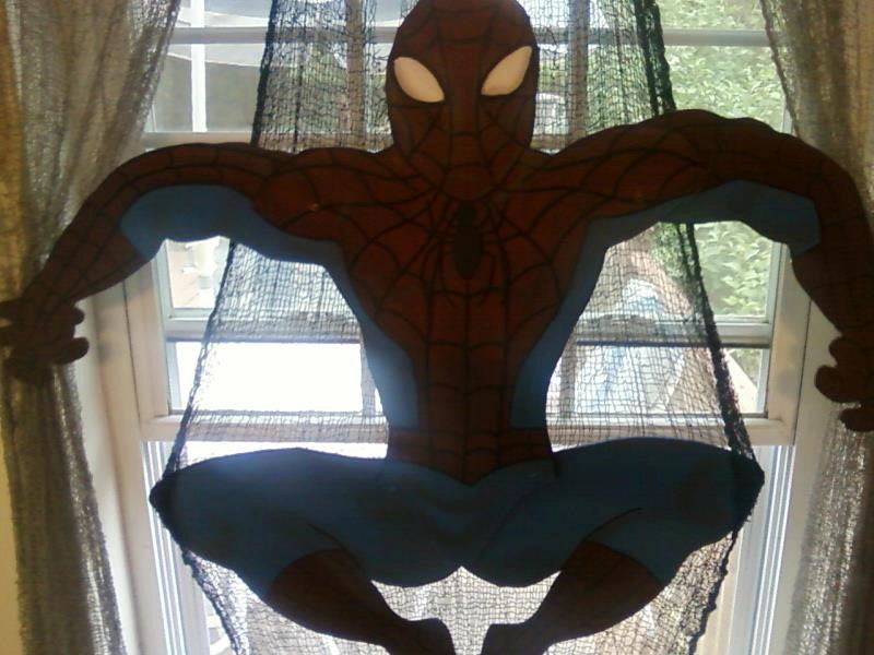 Amazing Spiderman Childrens Bedroom/Play area Curtain