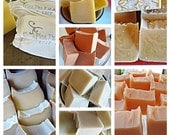 100 Wedding Soap Favors - Soap Favors - Bridal Shower Favors - Birthday Party Favors