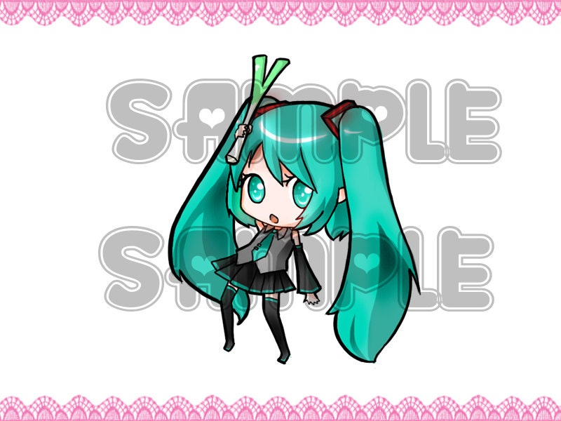 Hatsune Miku Keychain