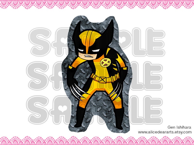 Wolverine Keychain