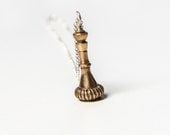 I Dream of Jeannie Bottle from the American Sitcom, bronze charm necklace