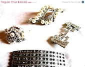 sToReWiDe sale Brooches and Earring for Upcycled Victorian Jewelry - Assemblage